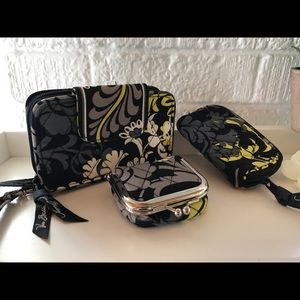 Vera Bradley Baroque Accessory Case Set